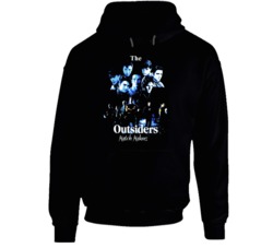 The Outsiders Movie Poster Hooded Pullover The Outsiders Movie Poster Hooded Pullover