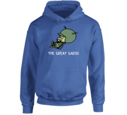 The Great Gazoo Flintstones Martian Cartoon Character Pullover Hoodie The Great Gazoo Flintstones Martian Cartoon Character Pullover Hoodie