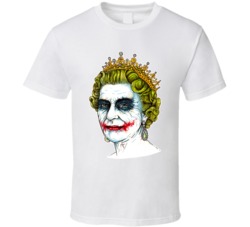 Queen Elizabeth Royal Family Joker Funny T Shirt