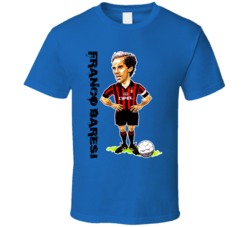 Franco Baresi Italy Italian Soccer T Shirt Franco Baresi Italy Italian Soccer T Shirt