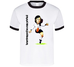 Fran Beckenbauer Germany German Soccer T Shirt Fran Beckenbauer Germany German Soccer T Shirt