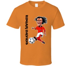 Edgar Davids Netherlands Holland Soccer T Shirt Edgar Davids Netherlands Holland Soccer T Shirt
