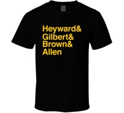 Pittsburgh Heyward Gilbert Brown Allen T Shirt Pittsburgh Heyward Gilbert Brown Allen T Shirt