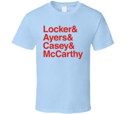 Tennessee Locker Ayers Casey Mccarthy T Shirt Tennessee Locker Ayers Casey Mccarthy T Shirt