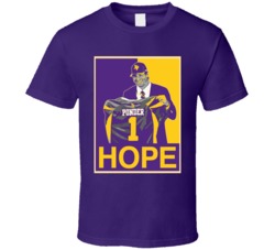 Christian Ponder Minnesota Hope T Shirt Christian Ponder Minnesota Hope T Shirt