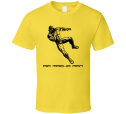 Randy Macho Man Savage Elbow Wrestling T Shirt Randy Macho Man Savage Elbow Wrestling T Shirt