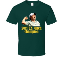 Rory Mcilroy Golf Us Open Champion 2011 T Shirt Rory Mcilroy Golf Us Open Champion 2011 T Shirt