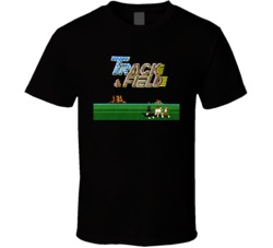 Track And Field Retro Video Arcade Game T Shirt Track And Field Retro Video Arcade Game T Shirt
