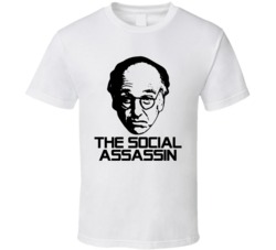 Larry David Social Assassin Curb Your Enthusiasm T Shirt Larry David Social Assassin Curb Your Enthusiasm T Shirt
