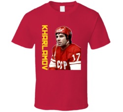 Cccp Valeri Kharlamov 1972 Summit Series T Shirt Cccp Valeri Kharlamov 1972 Summit Series T Shirt