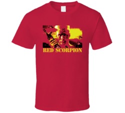 Red Scorpion Dolph Lundgren T Shirt Red Scorpion Dolph Lundgren T Shirt