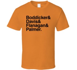 Boddicker Davis Flanagan Palmer Baltimore T Shirt Boddicker Davis Flanagan Palmer Baltimore T Shirt