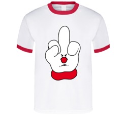 Hamburger Helper Funny Middle Finger F Off T Shirt
