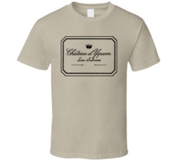 Chateau D'yquem 1811 Wine 1990 2005 T Shirt Chateau D'yquem 1811 Wine 1990 2005 T Shirt