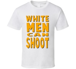 White Men Can Shoot Funny Basketball Can't Jump T Shirt White Men Can Shoot Funny Basketball Can't Jump T Shirt