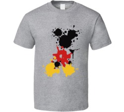 Funny Blob Splat Mouse Paint Comic T Shirt Funny Blob Splat Mouse Paint Comic T Shirt
