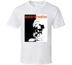 Marvin The Martian Looney Toons Cartoon T Shirt Marvin The Martian Looney Toons Cartoon T Shirt