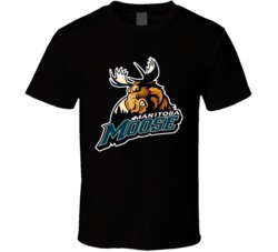 Manitoba Moose Hockey Winnipeg Retro T Shirt Manitoba Moose Hockey Winnipeg Retro T Shirt