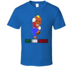 Mario Balotelli Italy Azzuri Soccer Super Mario T Shirt Mario Balotelli Italy Azzuri Soccer Super Mario T Shirt