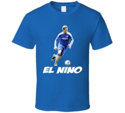 Fernando Torres El Nino Chelsea Soccer T Shirt Fernando Torres El Nino Chelsea Soccer T Shirt