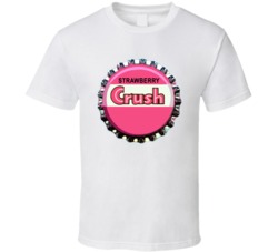 Crush Strawberry Soda Bottlecap T Shirt Crush Strawberry Soda Bottlecap T Shirt