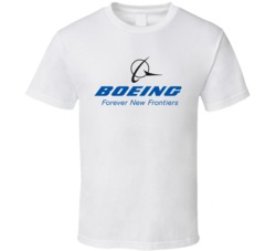 Boeing Airplane Logo White T Shirt Boeing Airplane Logo White T Shirt