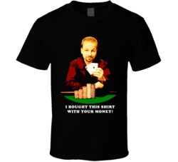 Poker Champion Daniel Negreanu Black T Shirt Poker Champion Daniel Negreanu Black T Shirt