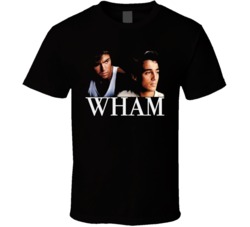 Wham! 80S Retro T Shirt Wham! 80S Retro T Shirt