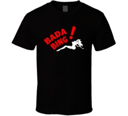 Bada Bing Parking Sopranos T Shirt Bada Bing Parking Sopranos T Shirt