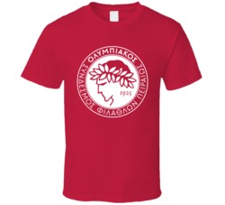 Olympiacos Greece Sports Team T Shirt Olympiacos Greece Sports Team T Shirt