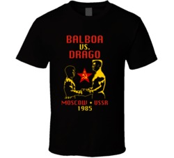 Balboa Vs Drago Moscow T Shirt