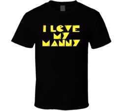 I Love My Manny - Pac-Man Pacquiao Pacman Font T Shirt I Love My Manny - Pac-Man Pacquiao Pacman Font T Shirt