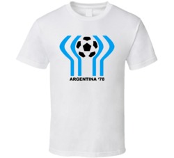 Argentina 1978 World Cup Soccer T Shirt Argentina 1978 World Cup Soccer T Shirt