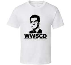 What Would Stephen Colbert Report Tv T Shirt What Would Stephen Colbert Report Tv T Shirt
