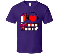 I Love Heart House Music T Shirt I Love Heart House Music T Shirt