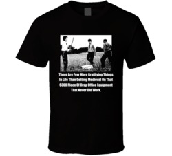 Office Space Movie Computer Beatdown Funny T Shirt Office Space Movie Computer Beatdown Funny T Shirt