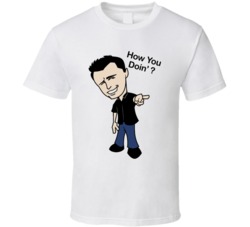 Joey Tribbiani Cartoon Friends Tv Show T Shirt Joey Tribbiani Cartoon Friends Tv Show T Shirt