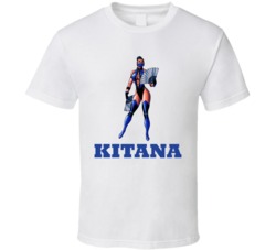 Kitana Mortal Kombat Video Game Fighting T Shirt Kitana Mortal Kombat Video Game Fighting T Shirt