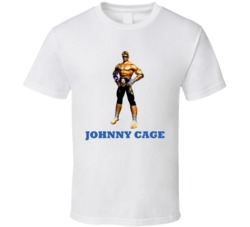 Johnny Cage Mortal Kombat Video Game Fighting T Shirt Johnny Cage Mortal Kombat Video Game Fighting T Shirt