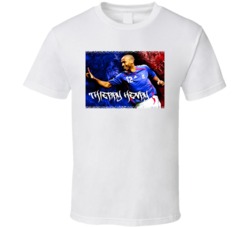 Theiry Henry Soccer France World Cup T Shirt Theiry Henry Soccer France World Cup T Shirt