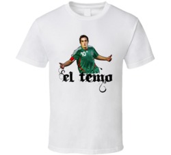 Cuauhtemoc Blanco Soccer Mexico World Cup T Shirt Cuauhtemoc Blanco Soccer Mexico World Cup T Shirt