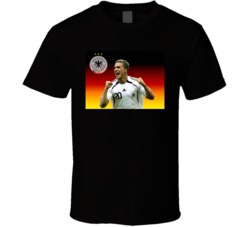 Lukas Podolski Soccer Germany World Cup T Shirt Lukas Podolski Soccer Germany World Cup T Shirt