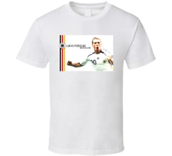 Lukas Podolski Soccer Germany World Cup T Shirt Lukas Podolski Soccer Germany World Cup T Shirt