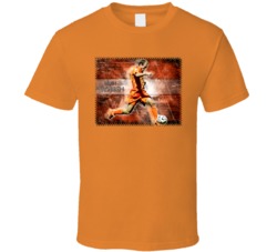 Arjen Robben Soccer Netherlands World Cup T Shirt