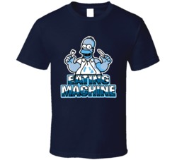 Homer Simpson Eating Machine Funny Cartoon T Shirt Homer Simpson Eating Machine Funny Cartoon T Shirt