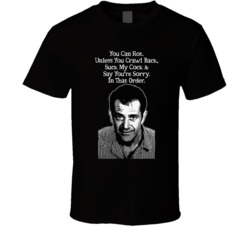 Mel Gibson Answering Machine Quotes T Shirt Mel Gibson Answering Machine Quotes T Shirt