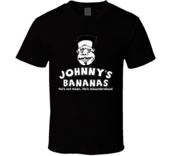 Johnny's Bananas Cartoon Entourage Drama T Shirt Johnny's Bananas Cartoon Entourage Drama T Shirt