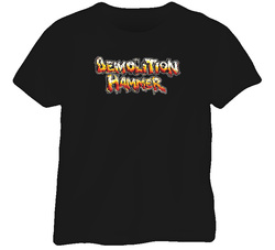 Demolition Hammer 80s Band T Shirt Demolition Hammer 80s Band T Shirt