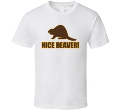 Naked Gun Nice Beaver Movie T Shirt Naked Gun Nice Beaver Movie T Shirt