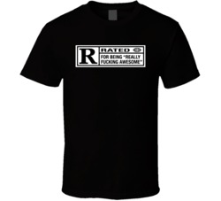 Rated R Movie T Shirt Rated R Movie T Shirt
